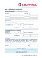 AVCs change form