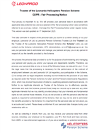 Data protection fair processing notice