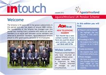 Leonardo InTouch newsletter - Autumn 2012