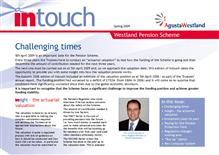 Leonardo InTouch newsletter - March 2009