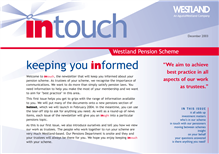 Leonardo InTouch newsletter - December 2003